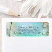 Étiquette Elégante perles de mer enchantées Plage de plage É (En situation)