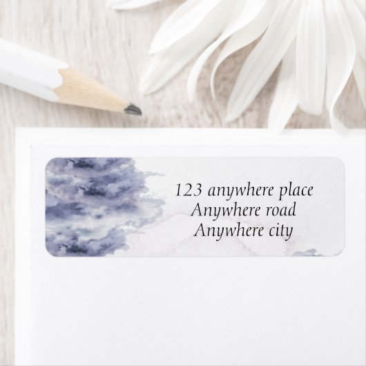 Étiquette Elle est à la fête prénuptiale sur un petit nuage  (En situation)