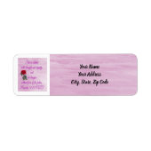 Étiquette Elle Est Forte (Devant)