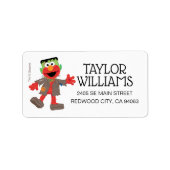 Étiquette Elmo | Costume de Frankenstein (Devant)