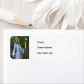 Étiquette Elven Maiden in Blue (En situation)