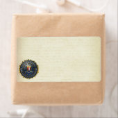 Étiquette Emblème du FBI (En situation)