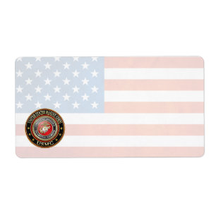 Étiquette Emblème USMC [Edition spéciale] [3D]