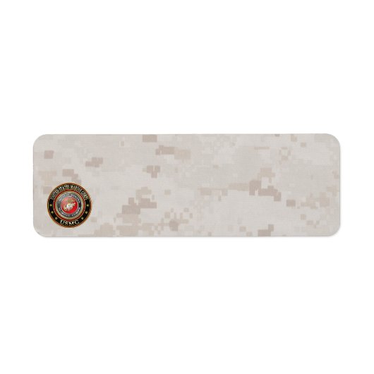 Étiquette Emblème USMC [Edition spéciale] [3D] (Devant)