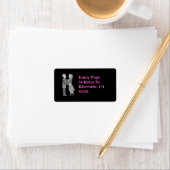 Étiquette Embrasser classique (En situation)