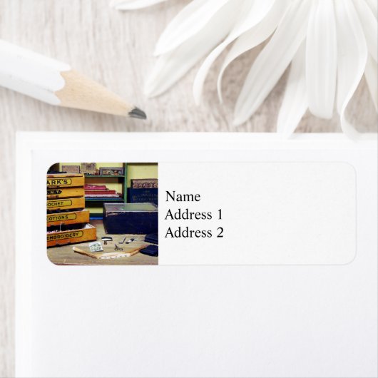 Étiquette Embroidery Thread pour vente (En situation)