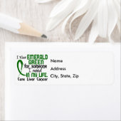 Étiquette Emerald Green Pour Quelqu'Un Qui A Besoin Du Cance (En situation)