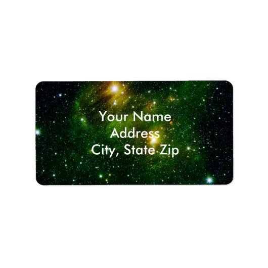 Étiquette Emerald Nebula (Devant)