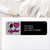 Étiquette Emo Coeur des yeux J'aime la vie (En situation)