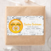 Étiquette Emoji Sweet Baby ID231 (En situation)
