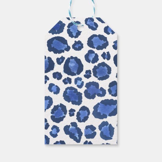 Étiquette Empreinte de léopard Citrouille Merci de (Dos)