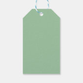 Étiquette en cuivre vert Moscou kit Merci Favorise (Dos)