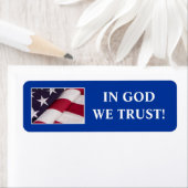 ÉTIQUETTE EN DIEU NOUS AVONS CONFIANCE ! (En situation)