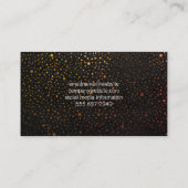 Étiquette en or Faux avec variante de point métall (Dos)