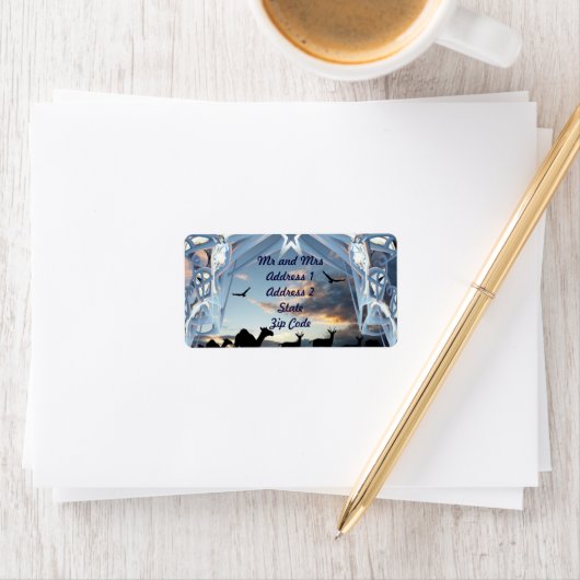 Étiquette En route pour Bethléem ! (En situation)