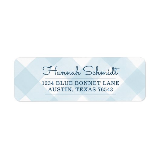 Étiquette En vichy du pays (Devant)