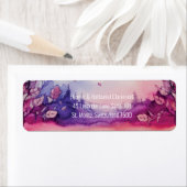 Étiquette Enchanter Lavender Renaissance Castle Mariage (En situation)