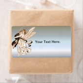 Étiquette Enfant en Angles Armoiries (En situation)