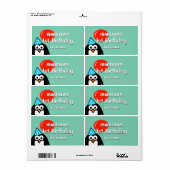 Étiquette Enfants personnalisés 1er anniversaire bouteille d (Feuille entière)