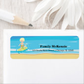 Étiquette Enfants surfeurs (En situation)