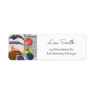Étiquette Enseignante de biologie marine Sirène Adresse de r