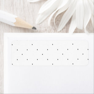 Étiquette Ensemble de dossiers à motif triangulaire minimali