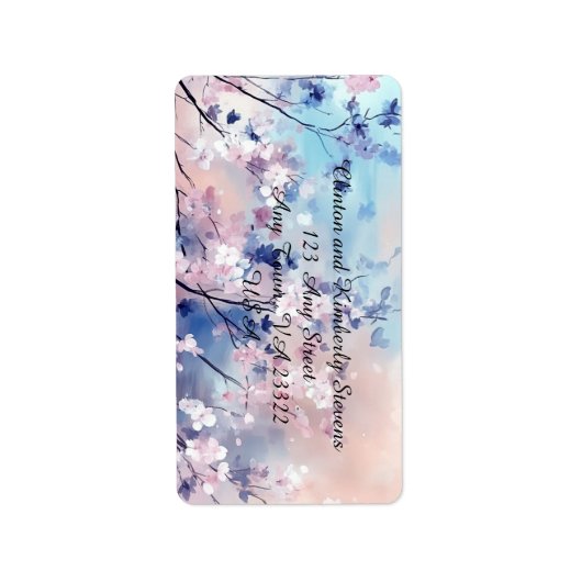 Étiquette Ensemble d'étiquettes pour boissons et aliments Ai (Devant)