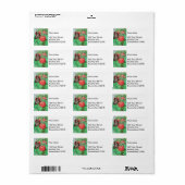 Étiquette Entièrement Ripe (Feuille entière)