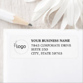 Étiquette Entreprise d'apiculture simple (En situation)