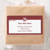 Étiquette Entreprise Moderne de Petite Taille - Expédition a (En situation)