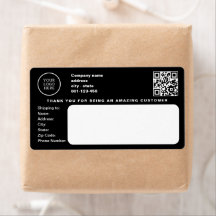 Entreprise moderne Logo Entreprise Noir Entreprise