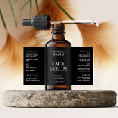 Étiquette Enveloppement de la bouteille Cosmo de Dropper à v