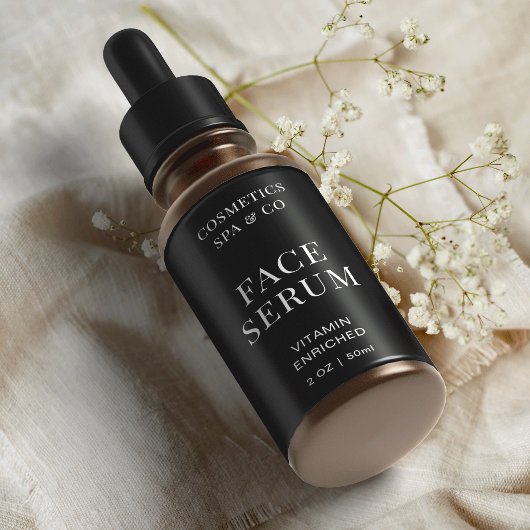 Étiquette Enveloppement de la bouteille Cosmo de Dropper à v