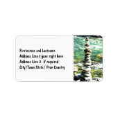 Étiquette Équilibre. (Devant)