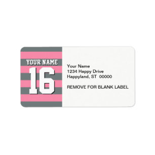 Étiquette Équipe cycliste Flamingo Pink Charcoal Jersey Prep