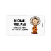 Étiquette ESPACE | Astronaut Pigpen (Devant)