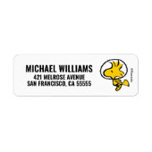 Étiquette ESPACE | Astronaut Woodstock (Devant)