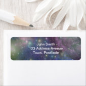 Étiquette Espace, étoiles, galaxies et nébuleuses (En situation)