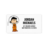 Étiquette ESPACE | Lucy Astronaut (Devant)