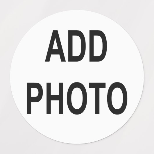 Étiquette étanche moyen, ajouter du texte, ajouter (Design 1)