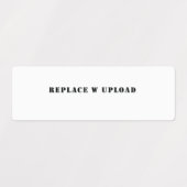 Étiquette étanche pour les entreprises, les artist (Design 2)