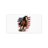 Étiquette États-Unis 250e Liberté (Devant)