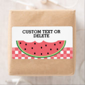 Étiquette Été BBQ Pique-nique Fête de Pique-Nique Watermelon (En situation)