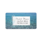 Étiquette Été, Mer, Océan, Cheval de mer (Devant)