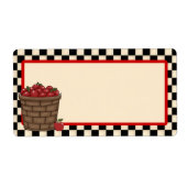 Étiquette Étiquette Canning (Devant)