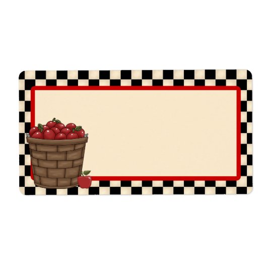 Étiquette Étiquette Canning (Devant)