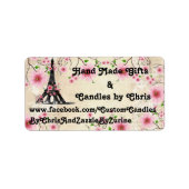 Étiquette Étiquette, Collection Paris (Devant)