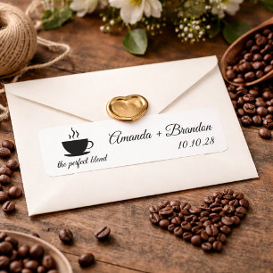 Étiquette Etiquette de mariage au café The Perfect Blend