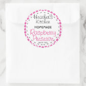 Étiquette - Étiquette de pot de confiture ou de co (Sac)