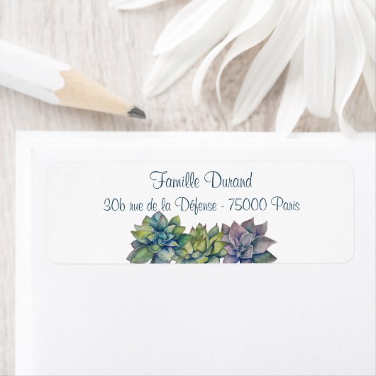 Étiquette Étiquette de retour (En situation)